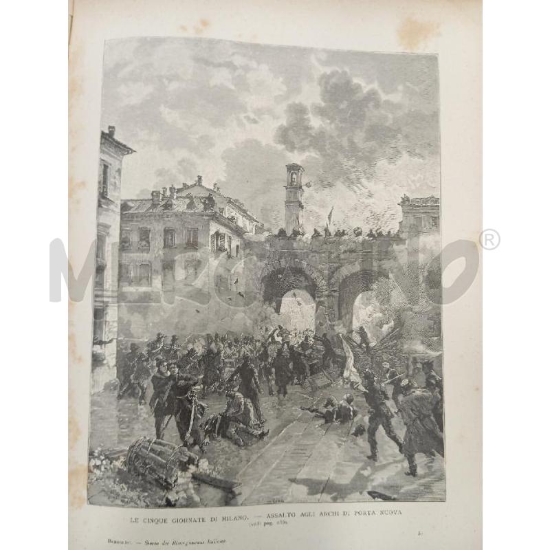 VINT BERTOLINI STORIA DEL RISORGIMENTO ITALIANO  | Mercatino dell'Usato Roma viale tirreno 4