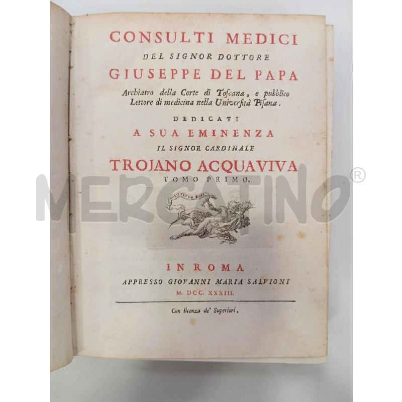 VINT DEL PAPA CONSULTI MEDICI | Mercatino dell'Usato Roma viale tirreno 2
