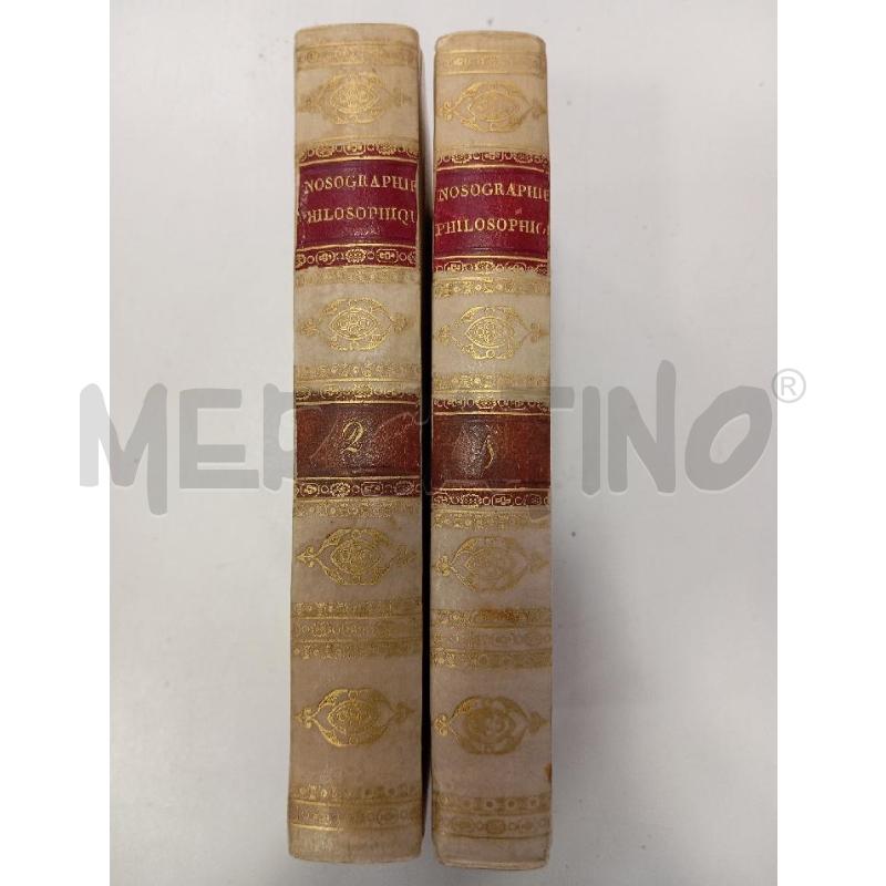VINT FRANC NOSOGRAPHIE PHILOSOPHIQUE 2VOL | Mercatino dell'Usato Roma viale tirreno 1