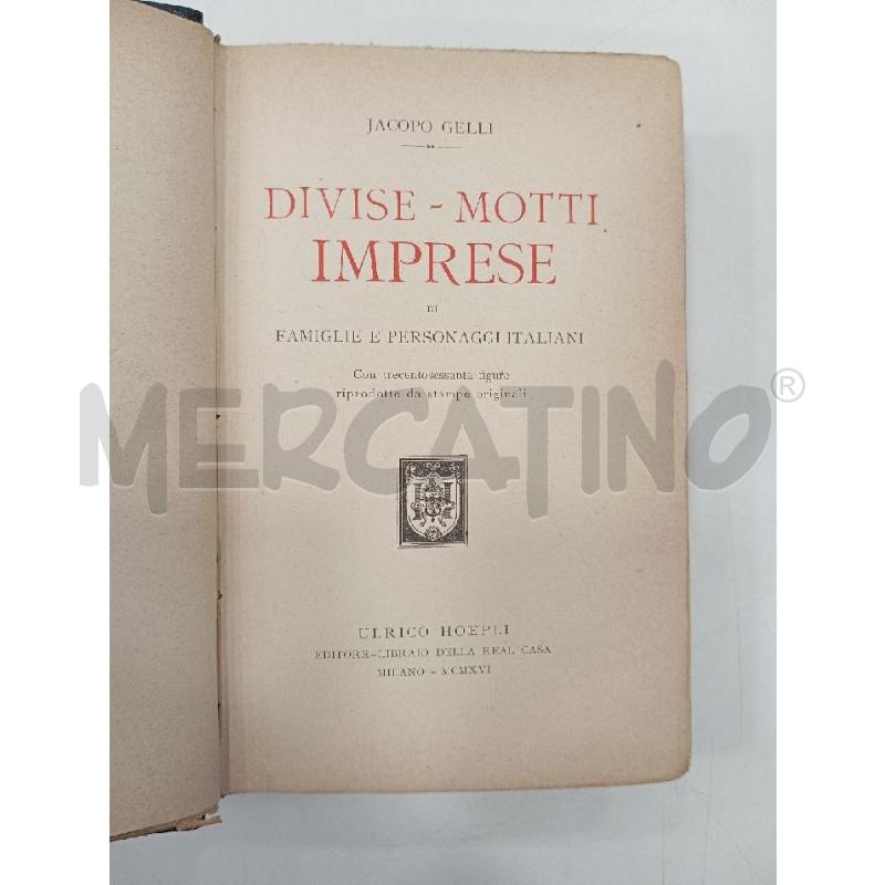 VINT GELLI MOTTI DIVISE IMPRESE | Mercatino dell'Usato Roma viale tirreno 2