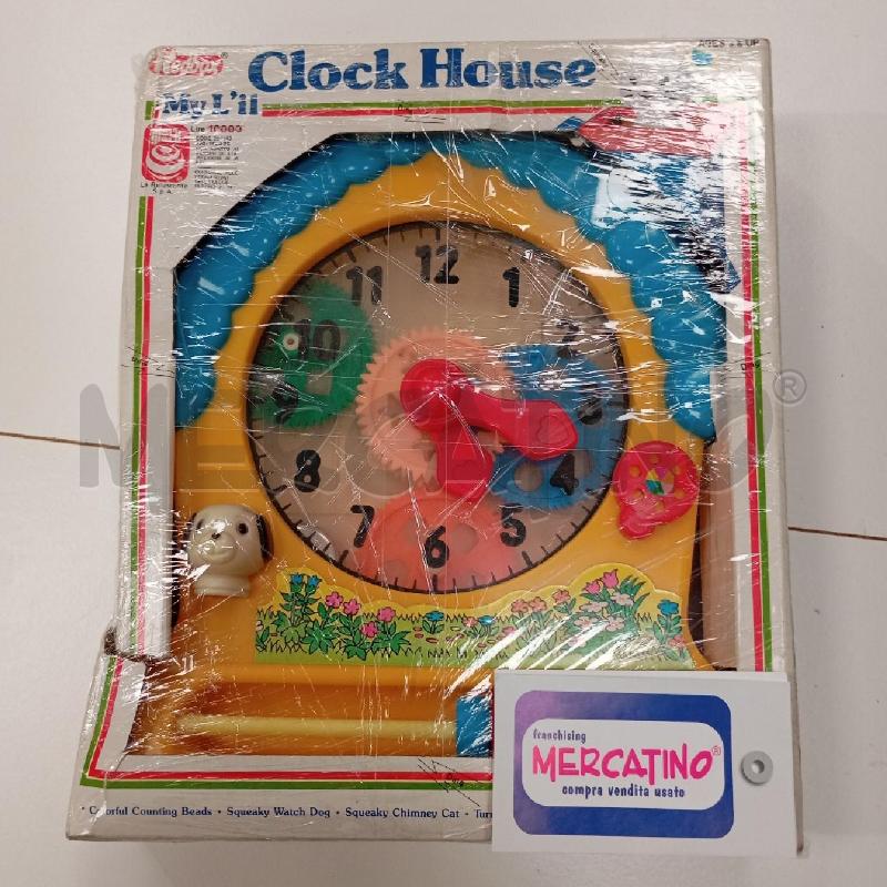 VINT MY L'IL CLOCK HOUSE | Mercatino dell'Usato Roma viale tirreno 1