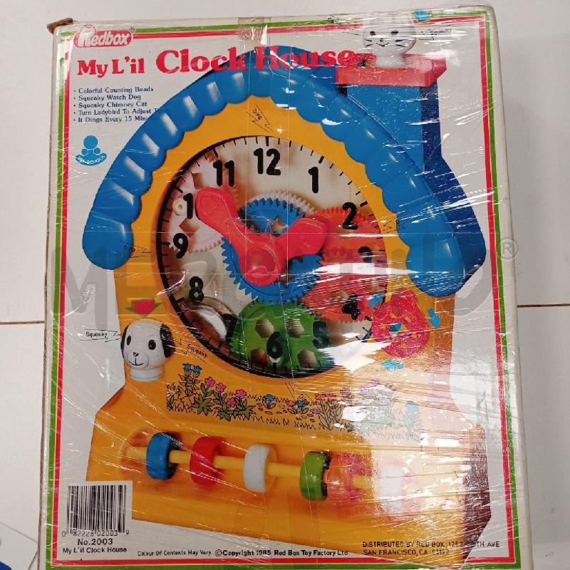 VINT MY L'IL CLOCK HOUSE | Mercatino dell'Usato Roma viale tirreno 3