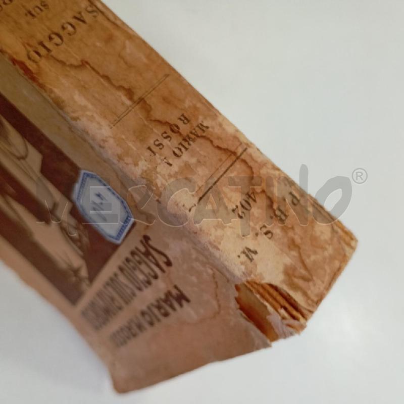 VINT ROSSI SAGGIO SUL RIMORSO | Mercatino dell'Usato Roma viale tirreno 3