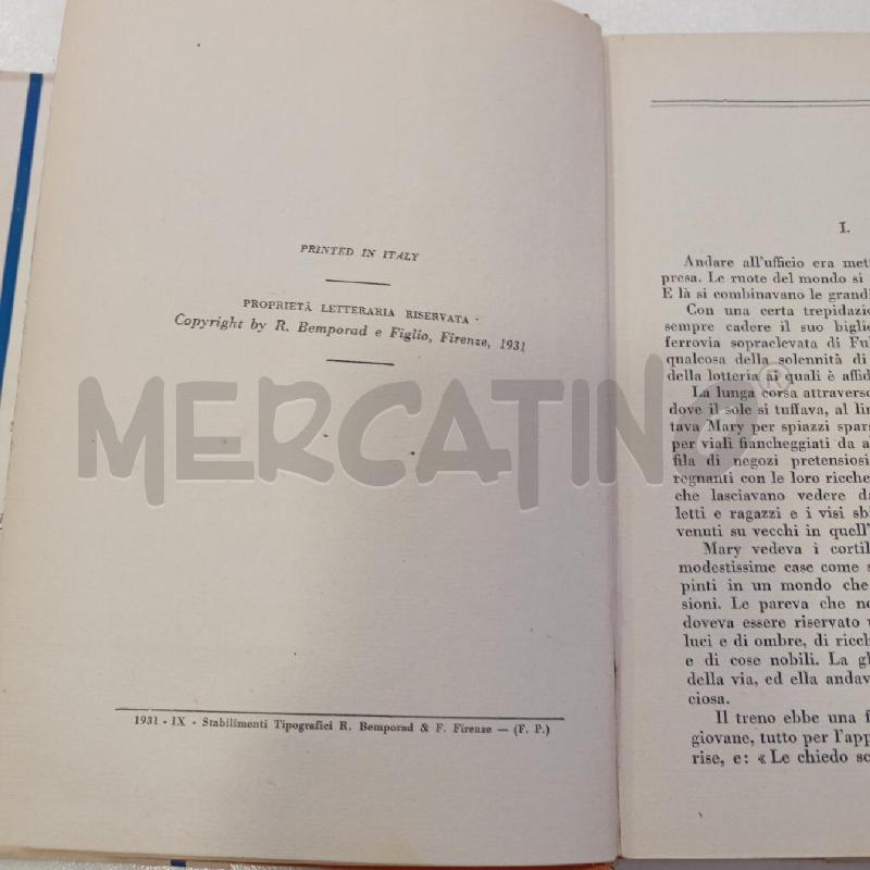 VINT SCHULTZ STORIA DI MARY LINDEN | Mercatino dell'Usato Roma viale tirreno 5