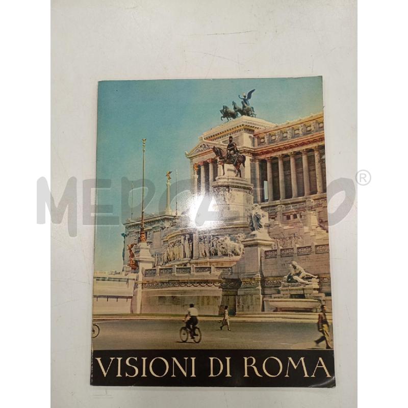 VISIONI DI ROMA DEAGOSTINI 1956 | Mercatino dell'Usato Roma viale tirreno 1