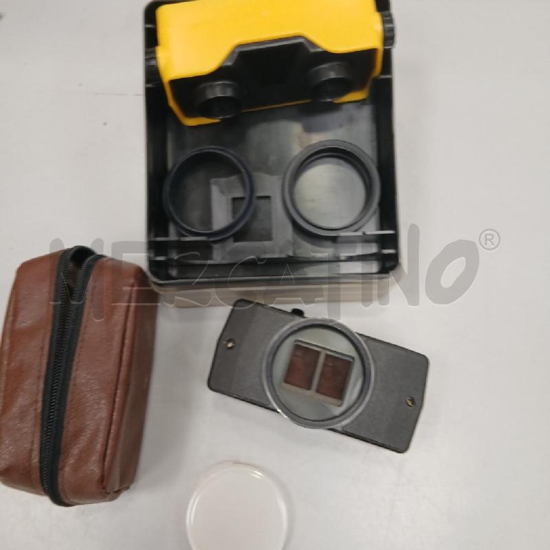 VISORE STEREOSCOPICO RUSSO CON KIT PER FARE DIAPOSITIVE | Mercatino dell'Usato Roma viale tirreno 2