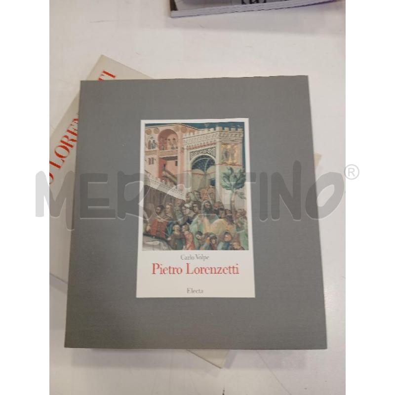 VOLPE PIETRO LORENZETTI L'OPERA COMPLETA ELECTA | Mercatino dell'Usato Roma viale tirreno 2