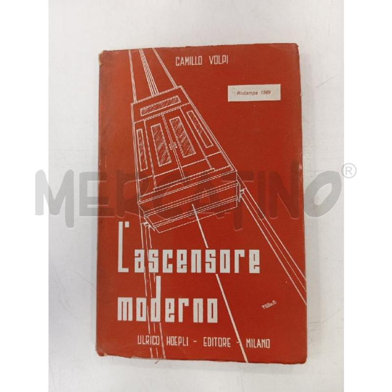 VOLPI L'ASCENSORE MODERNO HOEPLI | Mercatino dell'Usato Roma viale tirreno 1