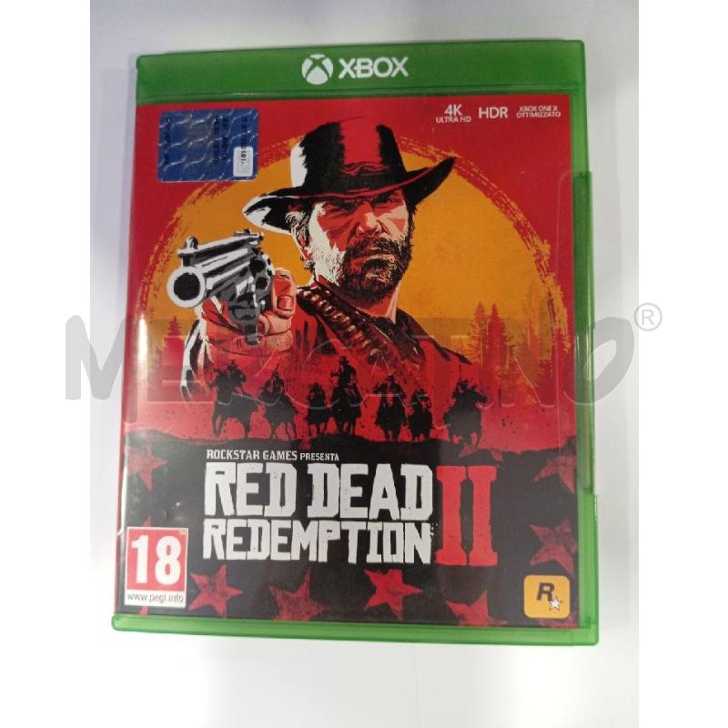 XBOX RED DEAD REDEMPTION II CON MAPPA | Mercatino dell'Usato Roma viale tirreno 1