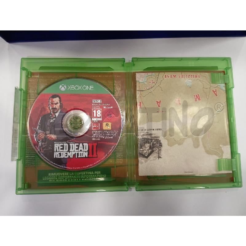XBOX RED DEAD REDEMPTION II CON MAPPA | Mercatino dell'Usato Roma viale tirreno 2