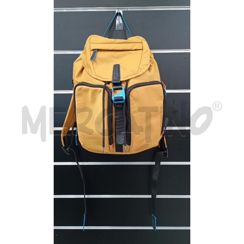 ZAINETTO PIQUADRO PQ-RY RFID GIALLO/NERO DA RIV | Mercatino dell'Usato Roma viale tirreno 1