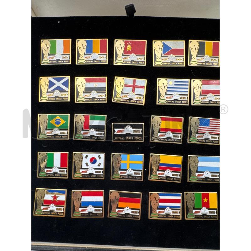 25 SPILLE ITALIA 90' M&M E MARS  | Mercatino dell'Usato Roma montemario 2