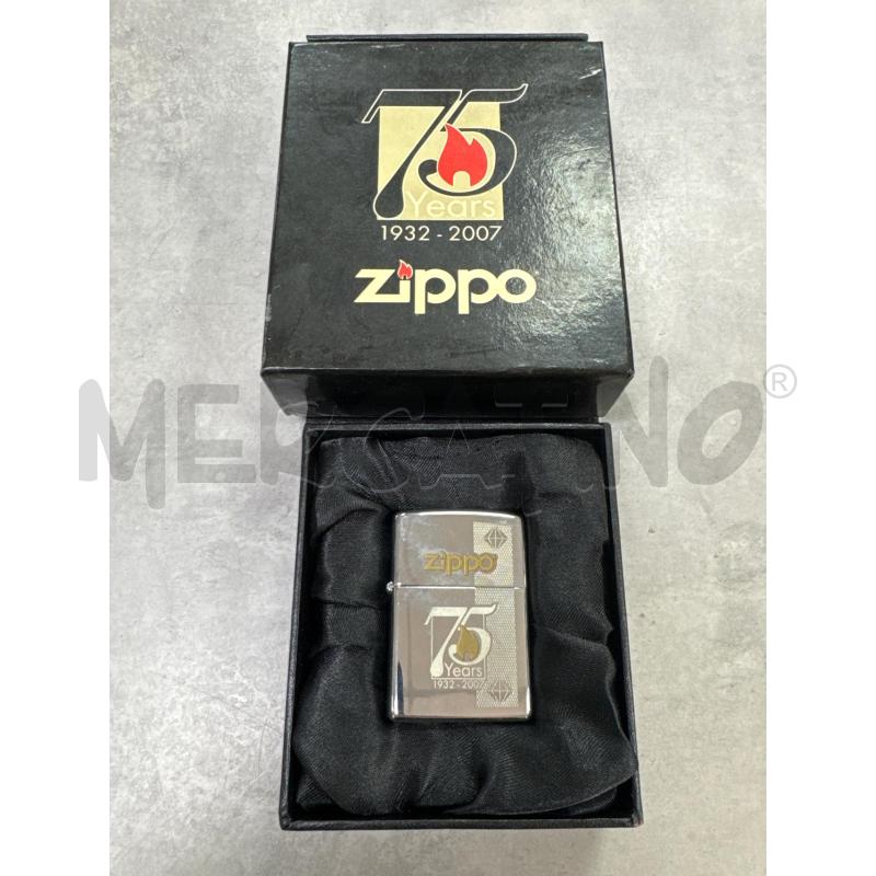 ACCENDINO ZIPPO 75 YEAR | Mercatino dell'Usato Roma montemario 1