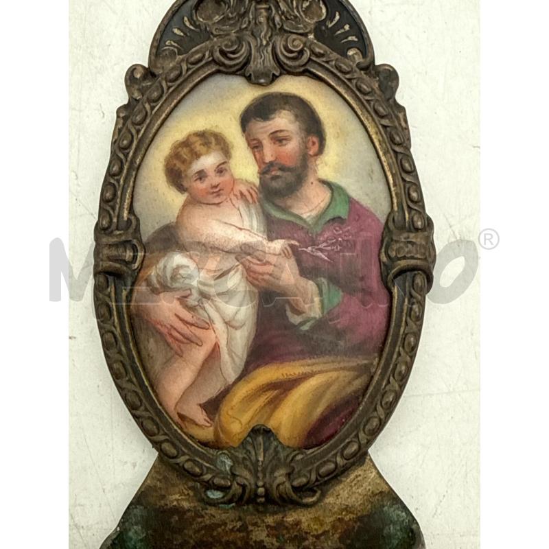 ACQUASANTIERA MINIATURA SAN GIUSEPPE PORC DA RIV | Mercatino dell'Usato Roma montemario 2