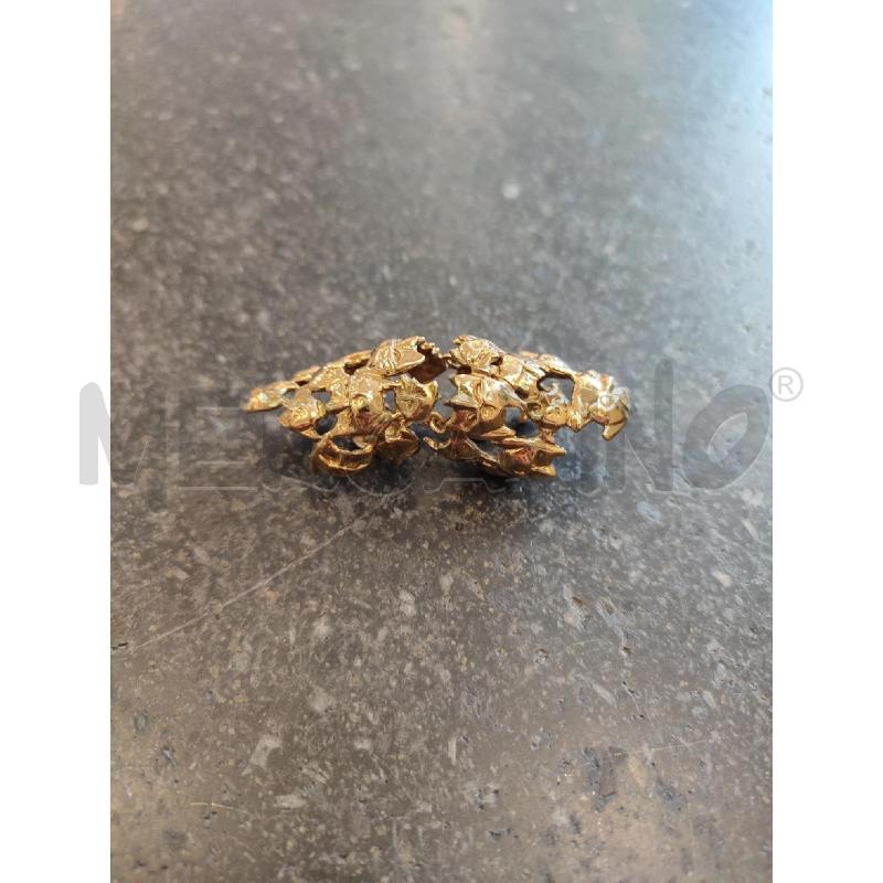 ANELLO DONNA BERNARD DELETTREZ DORATO MOBILE | Mercatino dell'Usato Roma montemario 1