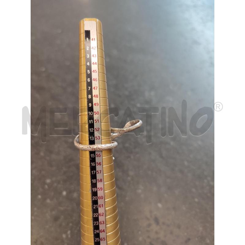 ANELLO DONNA SERPENTE ACCIAIO BERNARD DELETTREZ | Mercatino dell'Usato Roma montemario 5