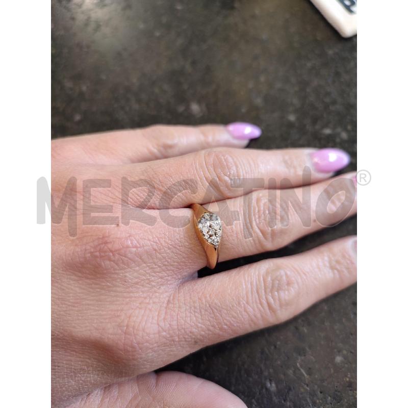ANELLO DONNA  VANILLA PDPAOLA STRASS  | Mercatino dell'Usato Roma montemario 3