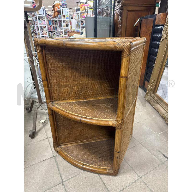 ANGOLIERA BAMBOO/RATTAN | Mercatino dell'Usato Roma montemario 1