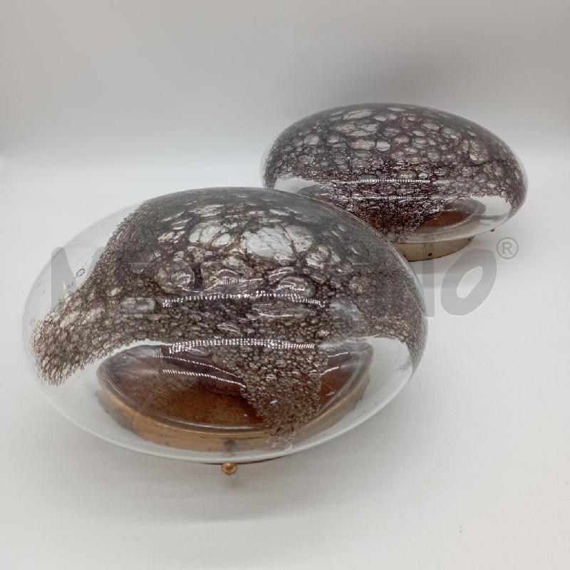 APPLIQUE COPPIA ATTR NASON MURANO BOLLE | Mercatino dell'Usato Roma montemario 1