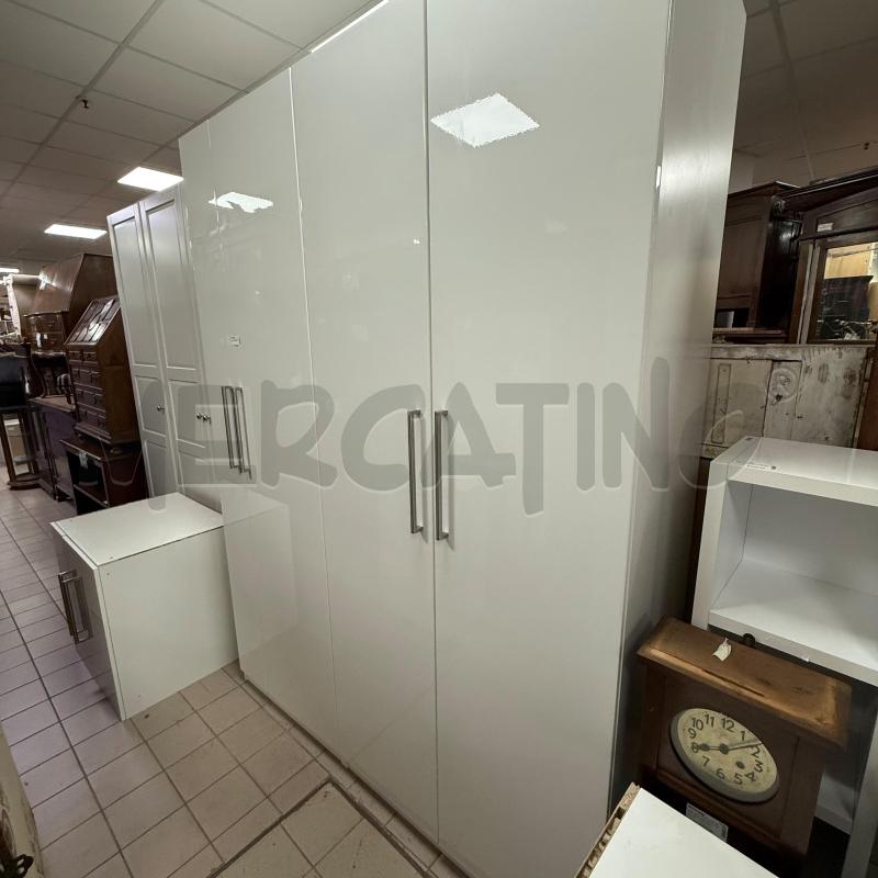 ARMADIO 8A BIANCO | Mercatino dell'Usato Roma montemario 1