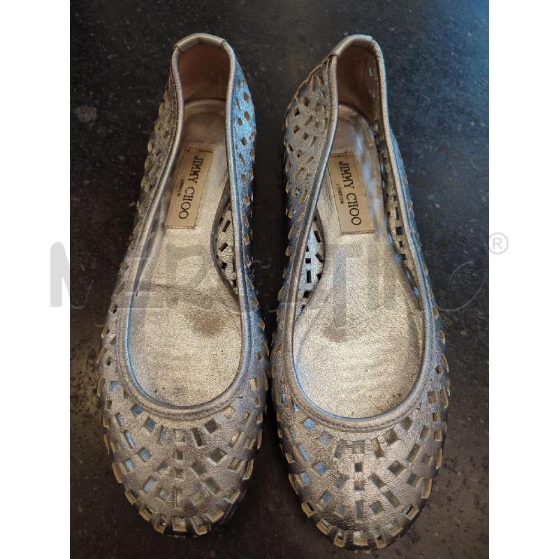 BALLERINA ARGENTATA JIMMY CHOO | Mercatino dell'Usato Roma montemario 2