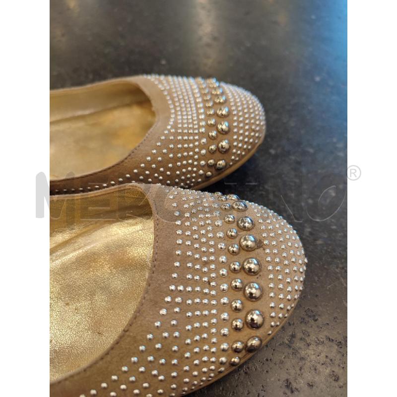 BALLERINA BEIGE JIMMY CHOO BORCHIE | Mercatino dell'Usato Roma montemario 4