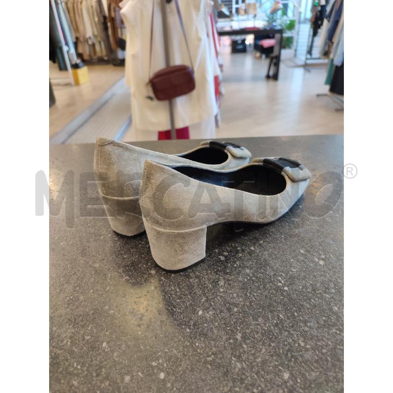 BALLERINA GRIGIA ROGER VIVIER RIGA NERA | Mercatino dell'Usato Roma montemario 3