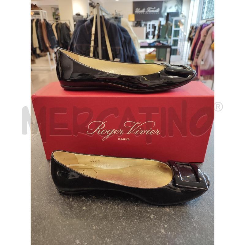BALLERINA ROGER VIVIER NERA  | Mercatino dell'Usato Roma montemario 1