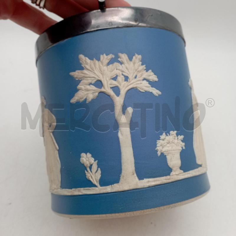 BARATTOLO CER BISCUIT INGLESE BLU | Mercatino dell'Usato Roma montemario 2