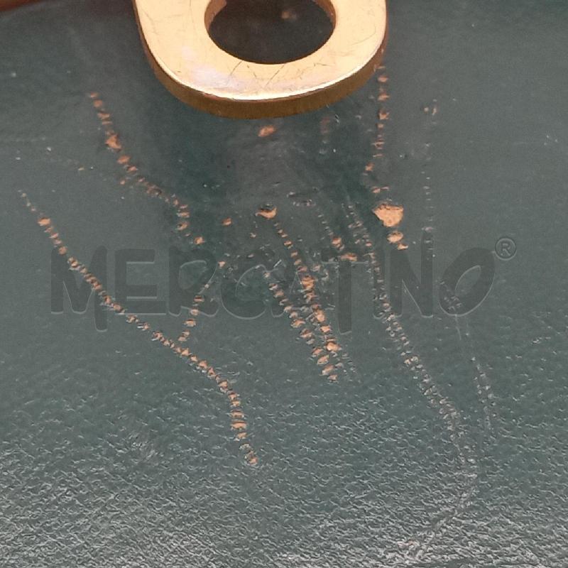 BAROMETRO TONDO PELLE NERA | Mercatino dell'Usato Roma montemario 3