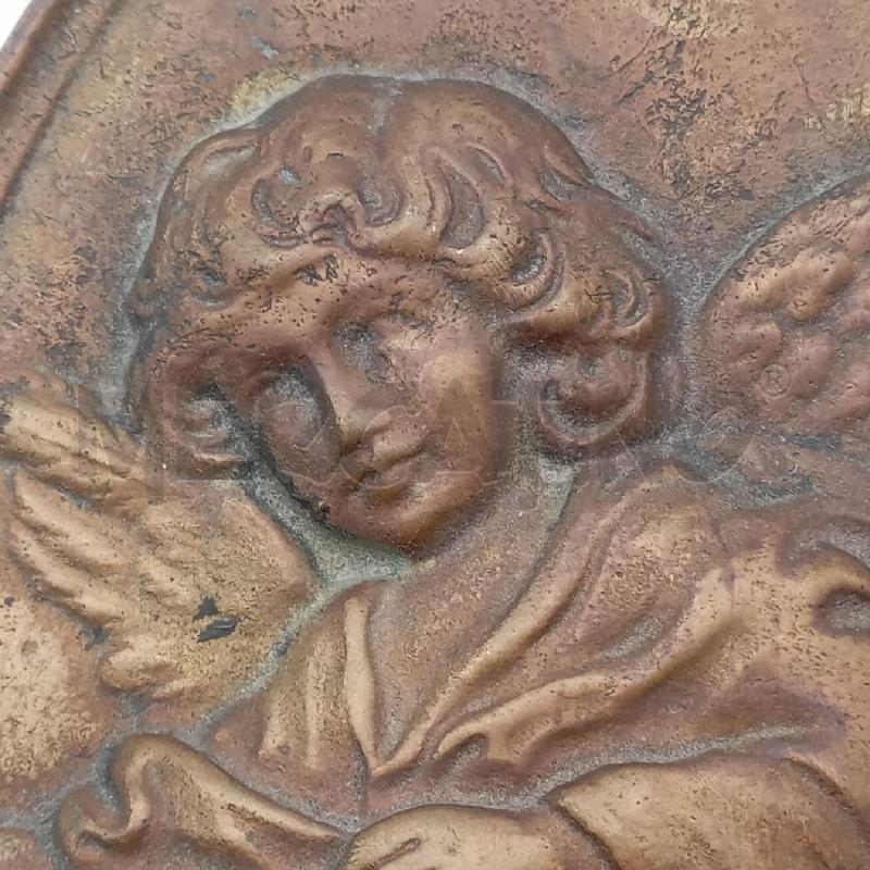 BASSORILIEVO ACQUASANTIERA BRONZO | Mercatino dell'Usato Roma montemario 3