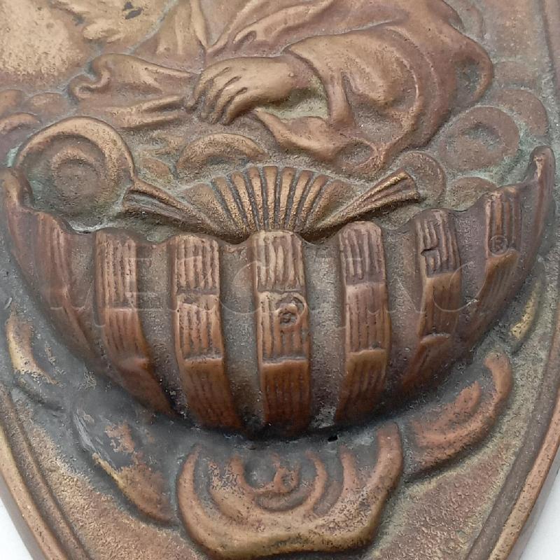 BASSORILIEVO ACQUASANTIERA BRONZO | Mercatino dell'Usato Roma montemario 4
