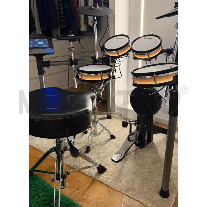 BATTERIA DONNER BACKBEAT CON SGABELLO ROLAND | Mercatino dell'Usato Roma montemario 2