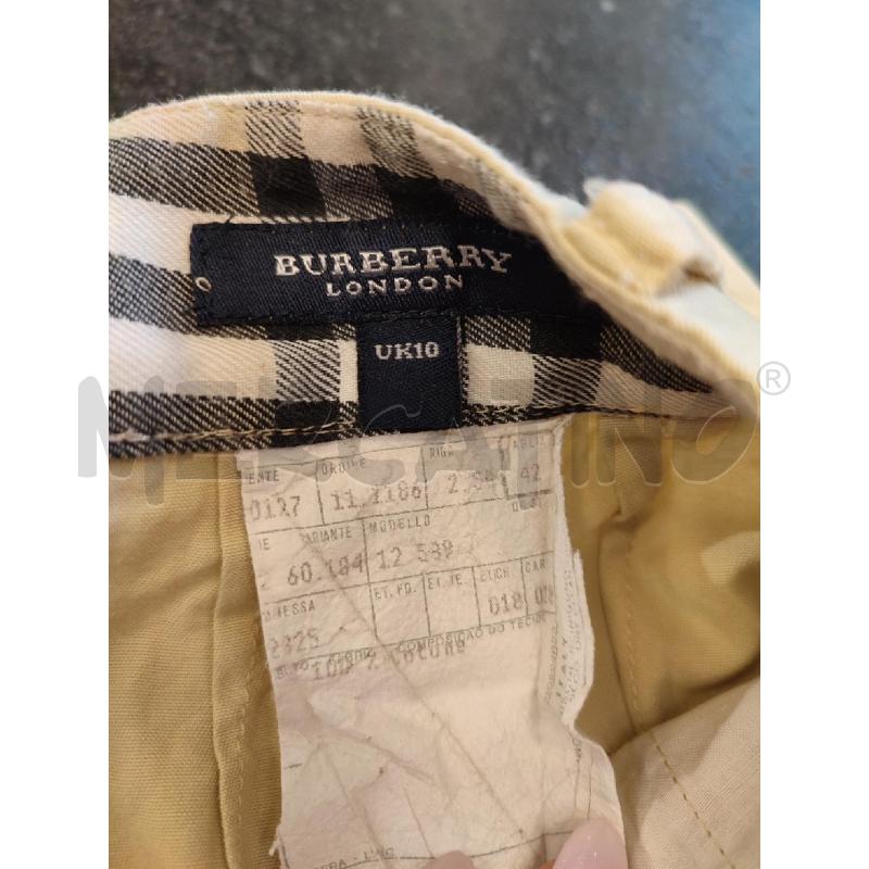 BERMUDA UOMO BEIGE BURBERRY | Mercatino dell'Usato Roma montemario 2
