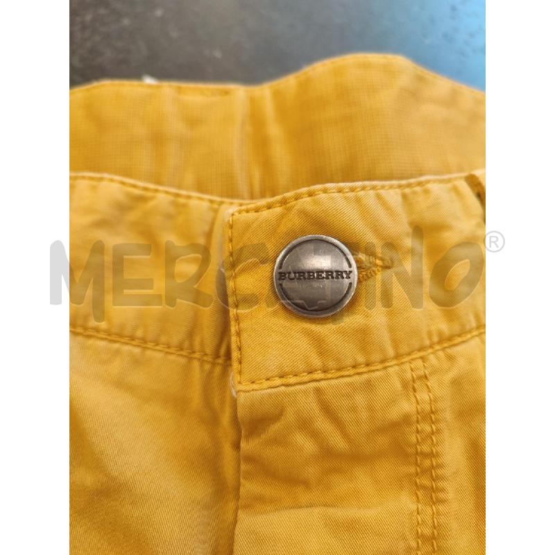 BERMUDA UOMO SENAPE BURBERRY | Mercatino dell'Usato Roma montemario 2