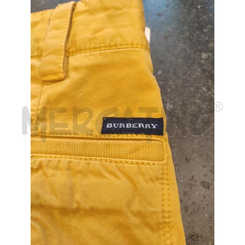 BERMUDA UOMO SENAPE BURBERRY | Mercatino dell'Usato Roma montemario 3