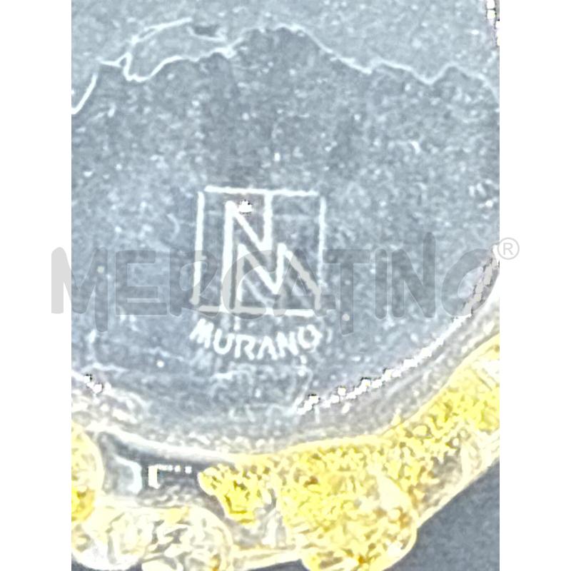 BICCHIERI NASON MORETTI MURANO ORO 11PZ | Mercatino dell'Usato Roma montemario 3