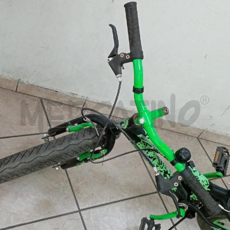 BICICLETTA ATALA SNOW FAT BIKE VERDE NERA | Mercatino dell'Usato Roma montemario 5