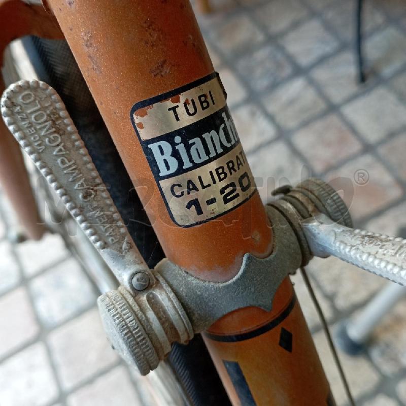 BICICLETTA BIANCHI GIALLA DA CORSA DA RIV | Mercatino dell'Usato Roma montemario 2