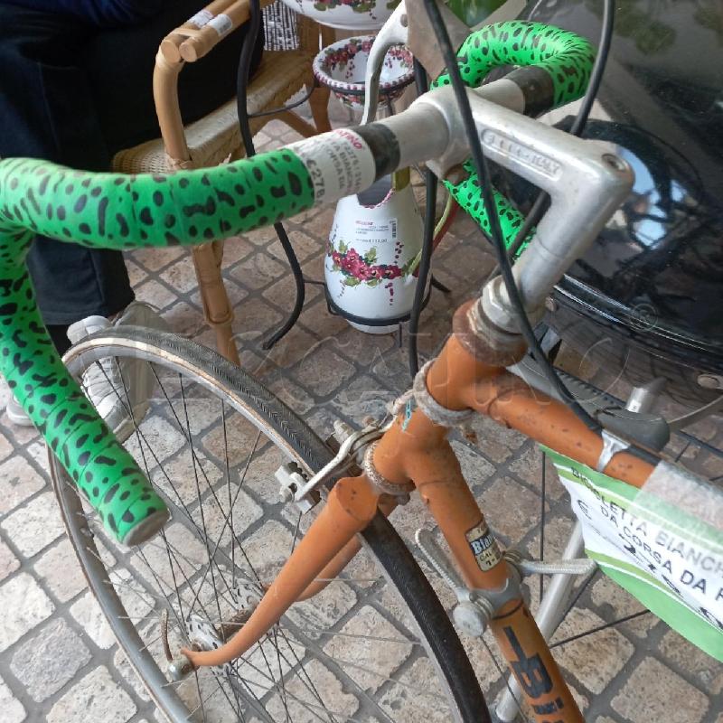 BICICLETTA BIANCHI GIALLA DA CORSA DA RIV | Mercatino dell'Usato Roma montemario 3