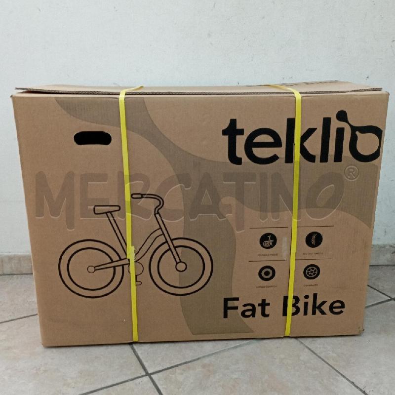 BICICLETTA FAT BIKE TEKLIO CR3KT | Mercatino dell'Usato Roma montemario 1