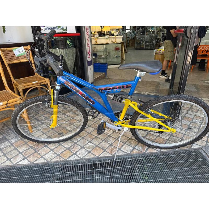 BICICLETTA SCHIANO BLU GIALLA | Mercatino dell'Usato Roma montemario 1