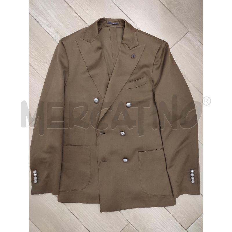 BLAZER UOMO MARRONE LARDINI DOPPIO PETTO | Mercatino dell'Usato Roma montemario 1