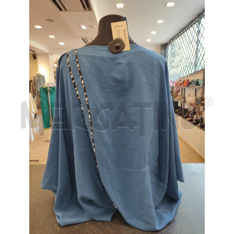 BLUSA DONNA BLU FENDI SETA | Mercatino dell'Usato Roma montemario 2