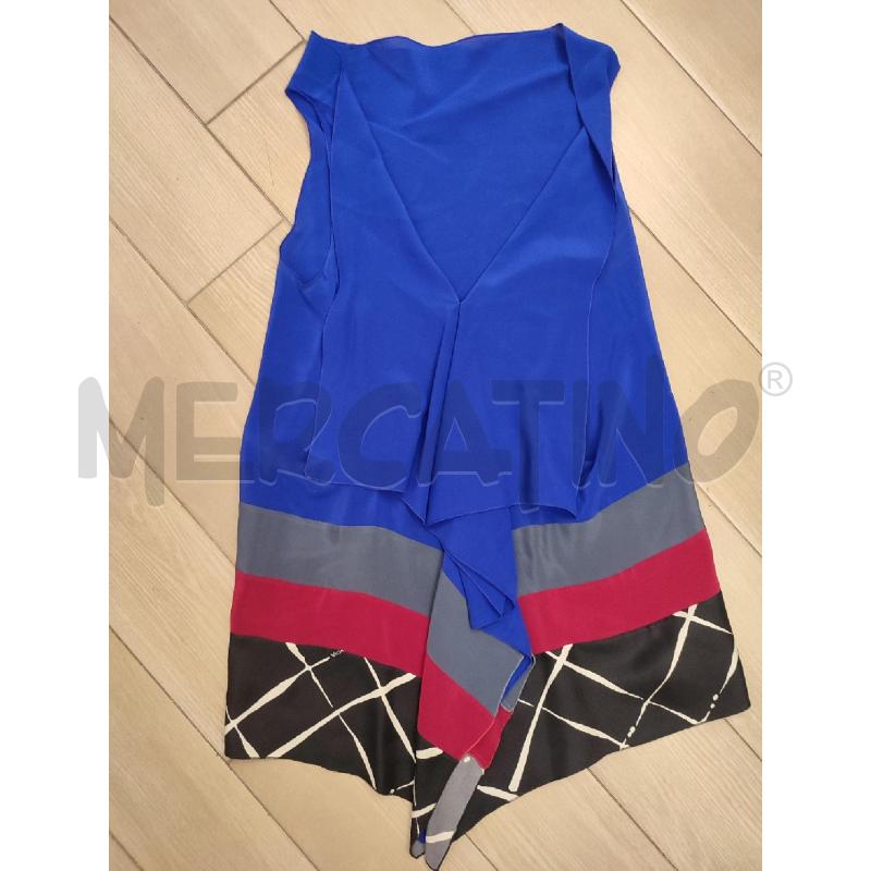 BLUSA DONNA BLU ROSSA VIONNET | Mercatino dell'Usato Roma montemario 1