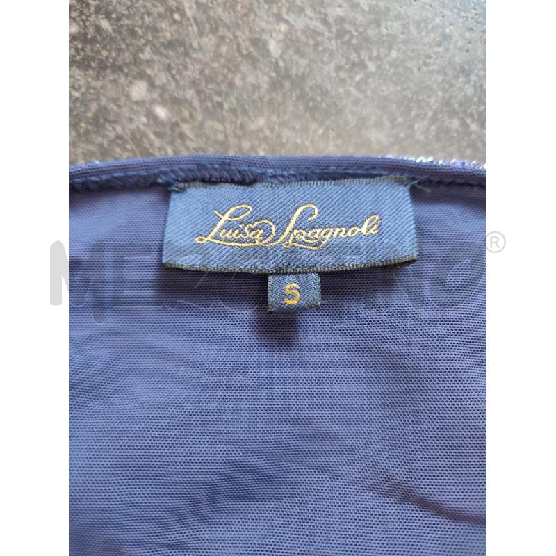 BLUSA DONNA NERA PERLINE LUISA SPAGNOLI | Mercatino dell'Usato Roma montemario 3