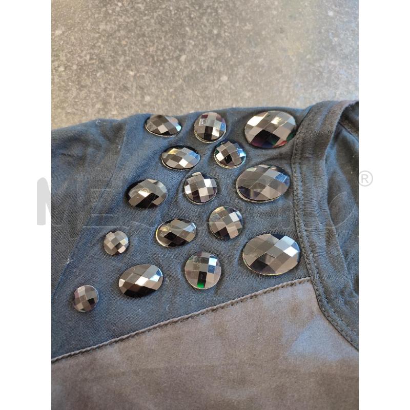 BLUSA DONNA NERA RED VALENTINO PIETRE  | Mercatino dell'Usato Roma montemario 2