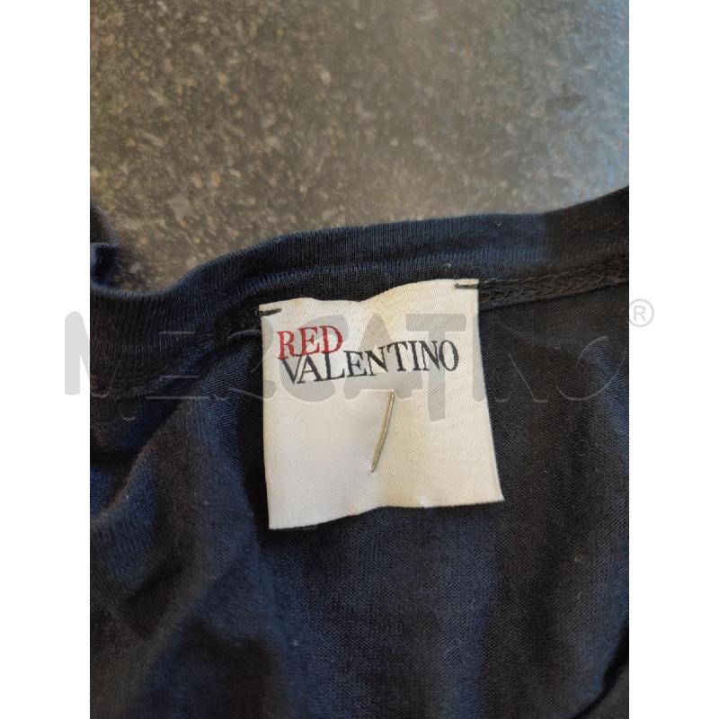 BLUSA DONNA NERA RED VALENTINO PIETRE  | Mercatino dell'Usato Roma montemario 3