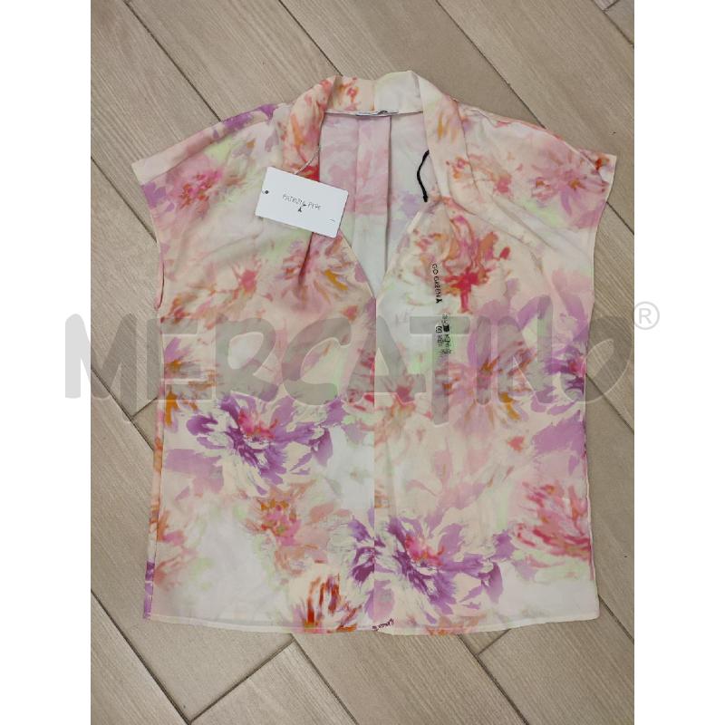 BLUSA DONNA ROSA VERDE PATRIZIA PEPE | Mercatino dell'Usato Roma montemario 1