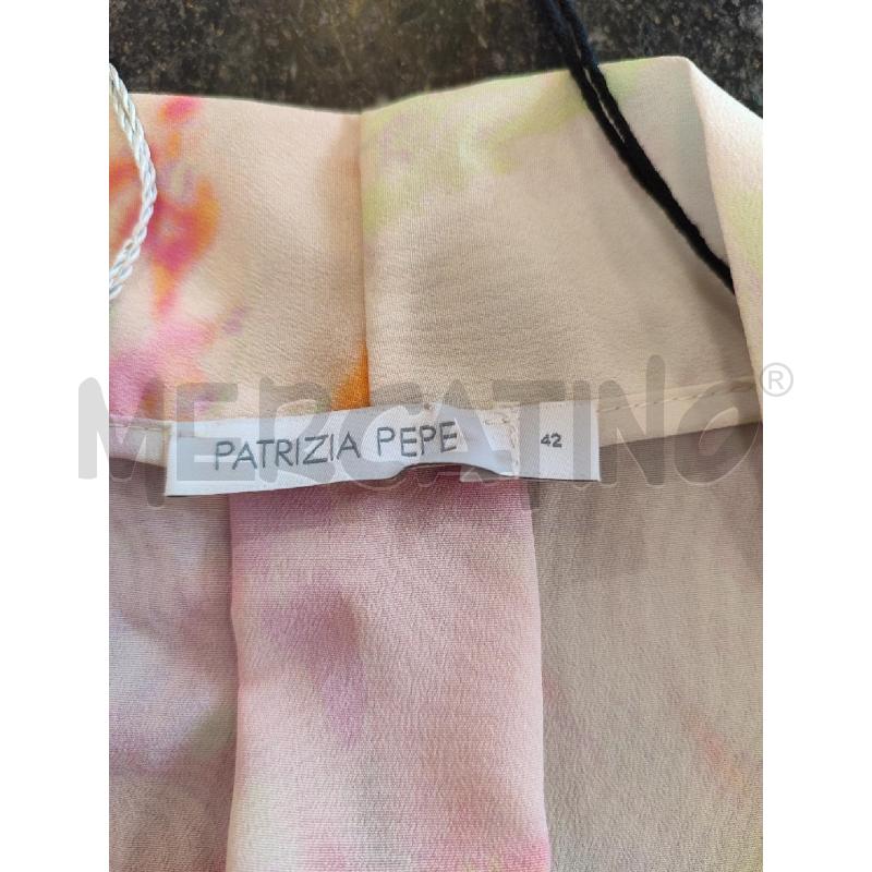 BLUSA DONNA ROSA VERDE PATRIZIA PEPE | Mercatino dell'Usato Roma montemario 2